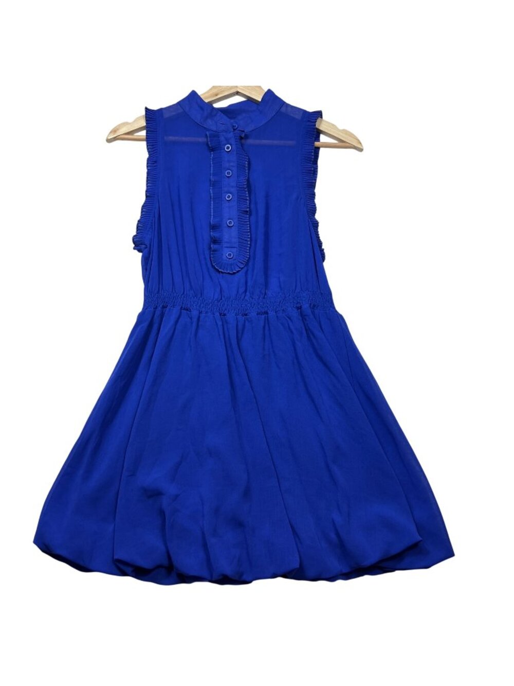 S Line Womens Royal Blue Sleeveless Mini Dress Size Medium